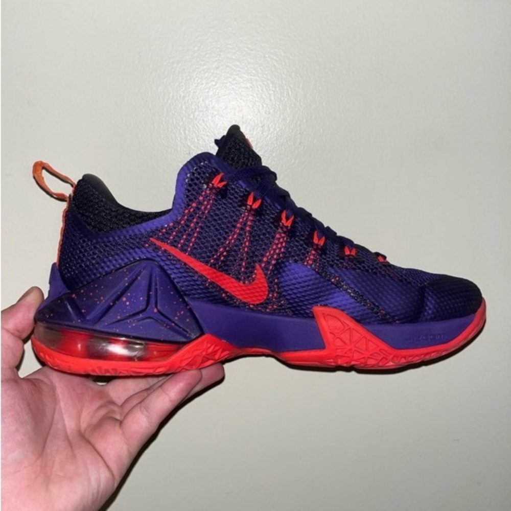 Nike Lebron 12 Low Court Purple - Picture 6 of 9